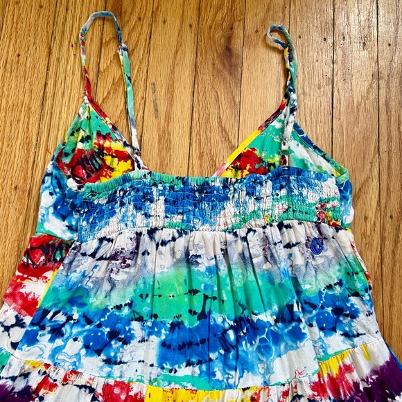 Volcom Multicolor Tie-dye Summer Dress Size XS - Picture 4 of 6